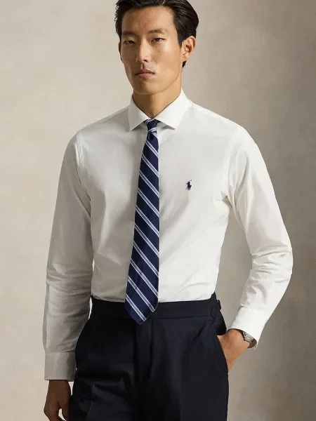 Polo Ralph Lauren cămașă de damă din alb