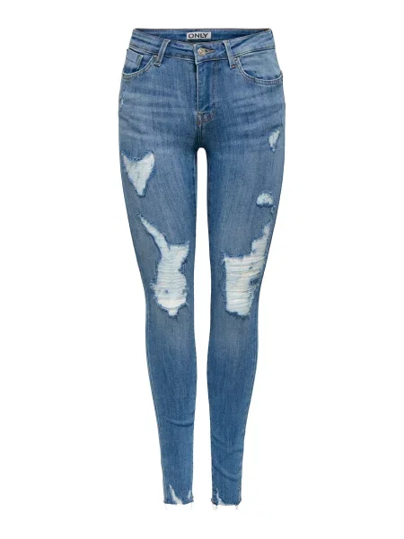 ONLY Jeans ONLPOWER denim albastru