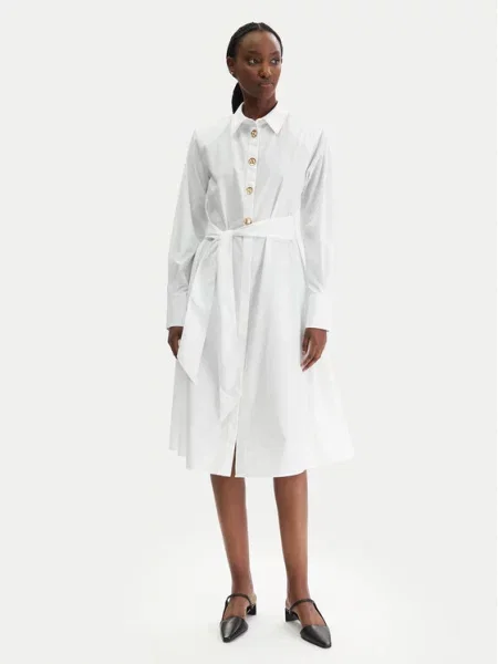 KARL LAGERFELD Сукня-сорочка білий