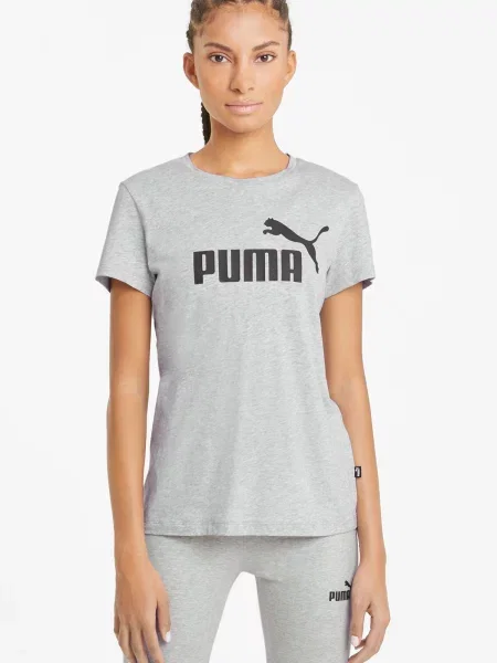 Koszulka dziecięca Puma szara