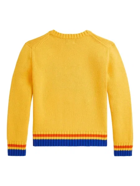 Koszulka polo dziecięca Polo Ralph Lauren żółta