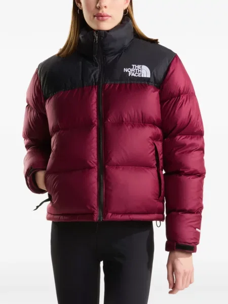 Geacă The North Face retro roșu
