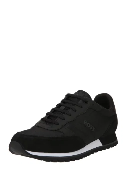 Sneakerși Boss Black din piele negru