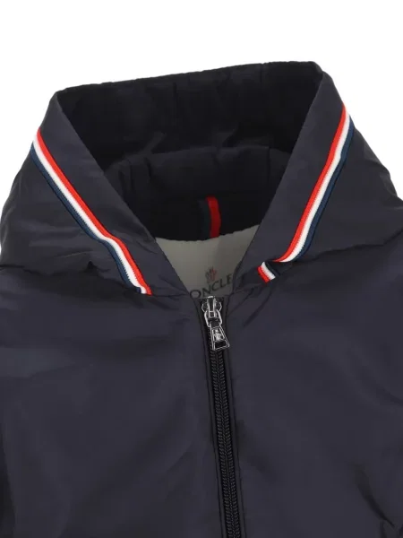 Kurtka dziecięca Moncler Enfant niebieska