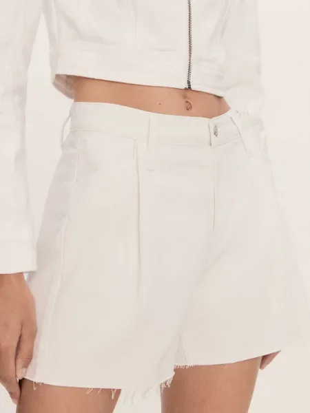 MANGO Шорти джинсові білий
