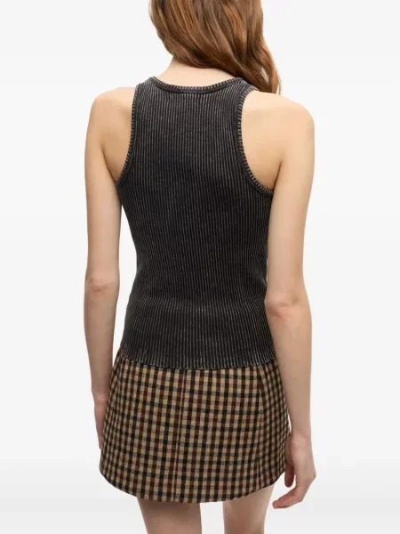 Top Ganni negru