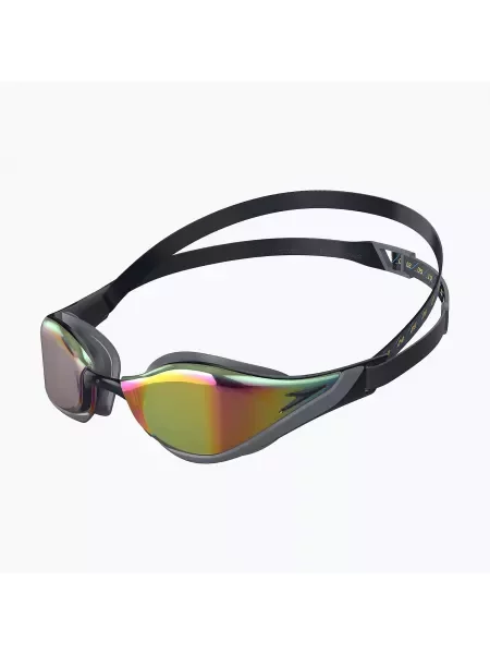 Okulary do pływania Speedo Fastskin Hyper Elite Mirror black/cool grey/ruby czarne
