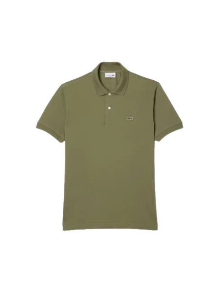 Koszulka polo Lacoste oliwkowa