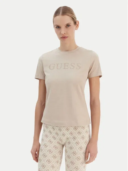 Guess Tricou bej