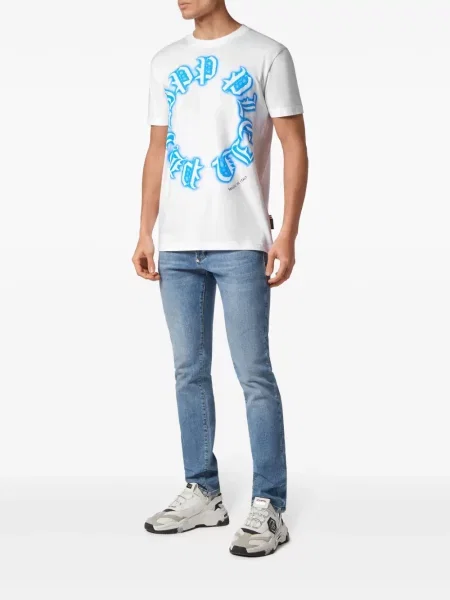 Tričko Philipp Plein bílé