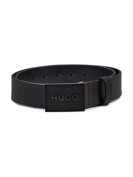 HUGO De piele curea negru