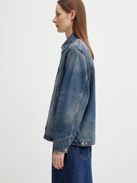 Kurtka jeansowa Carhartt Wip niebieska