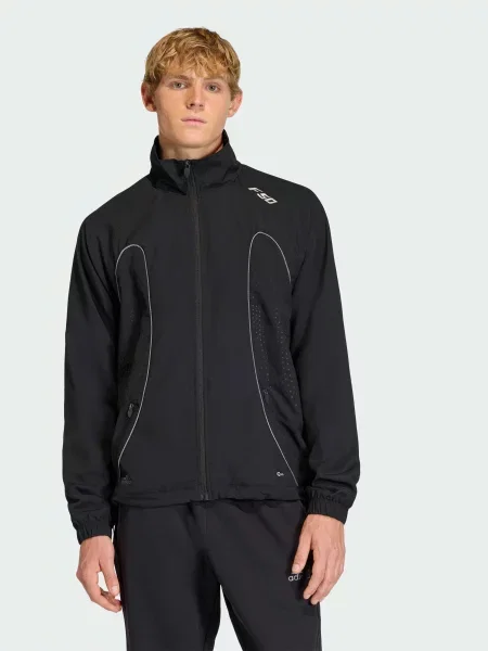 Переработанный свитер Adidas черный