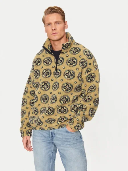 Jack&Jones Суитшърт Geo Teddy кафяв