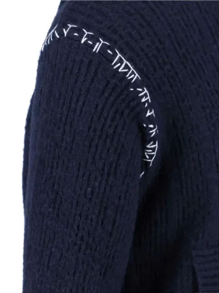 Жилетка Marni с качулка синьо