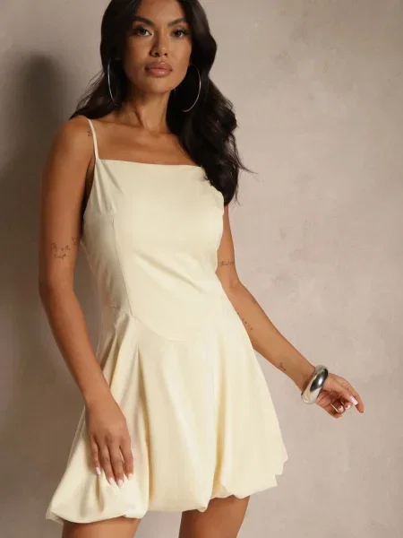 Rochie Foloriela galbenă