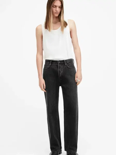 AllSaints blugi din LENNY negru