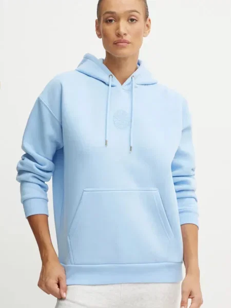Rip Curl bluză ICONS OF SURF HERITAGE femei cu glugă cu imprimeu albastru