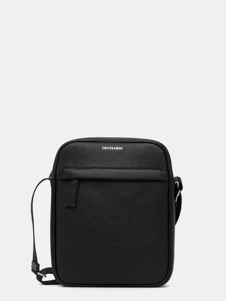 Geantă Trussardi din piele negru