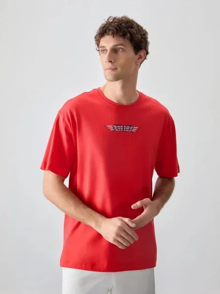 Tommy Life Póló piros