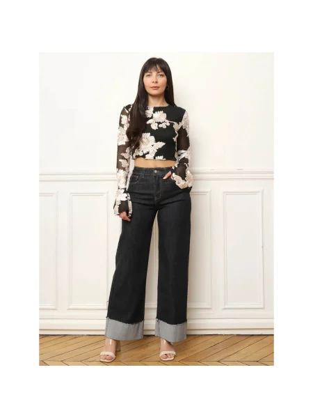 Blugi La Modeuse albastru