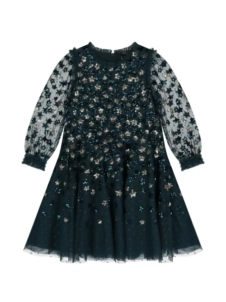 Sukienka dziecięca Needle & Thread zielona