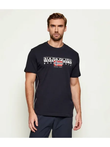 Napapijri Tricou S-AYLMER negru