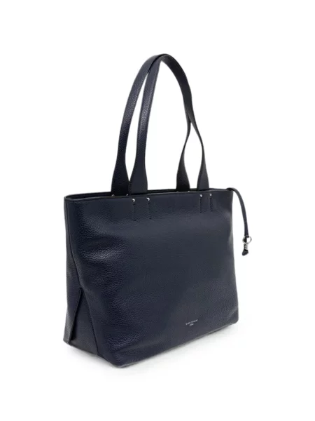 Geantă shopper Gianni Chiarini din piele albastru
