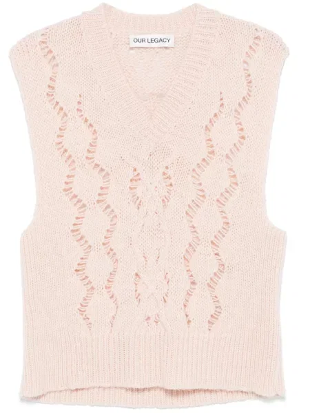 Vestă Our Legacy roz