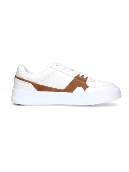 Sportcipők Tommy Hilfiger Th Court Craft Ekru bézs