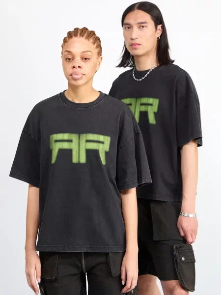 Atelier de roupa Majica ACRONYM zelena črna