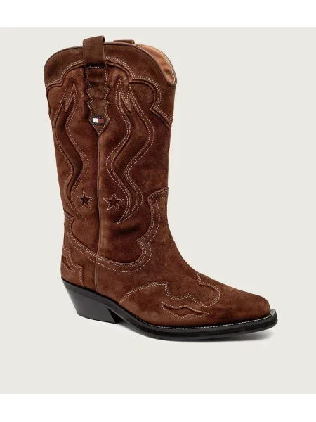 Western csizmák Tommy Hilfiger Archive barna