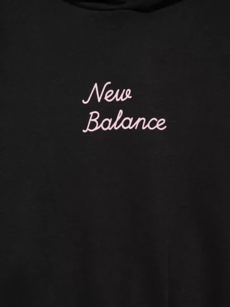 Dětska mikina s kapucí New Balance černá
