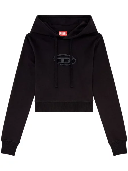 Hanorac cu glugă Diesel negru