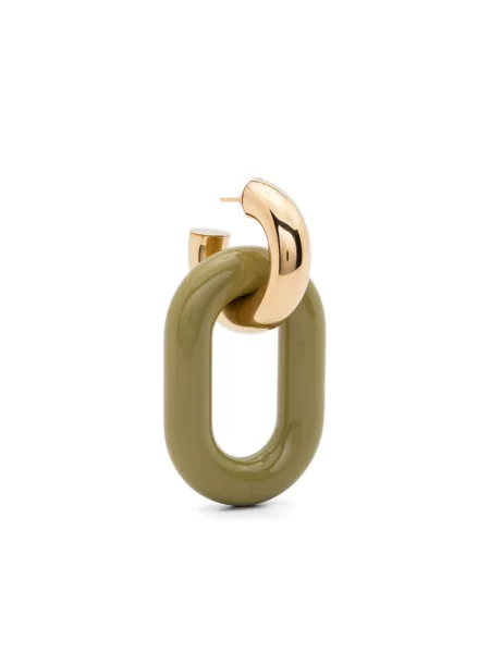 Обеци Marni зелено