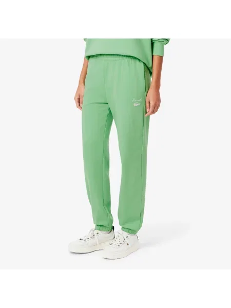 Спортивные штаны Lacoste белые