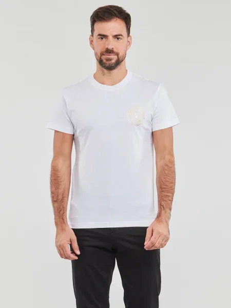 Tričko Versace Jeans Couture biela