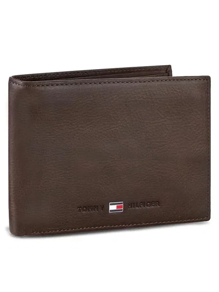 Geantă Tommy Hilfiger din piele maro