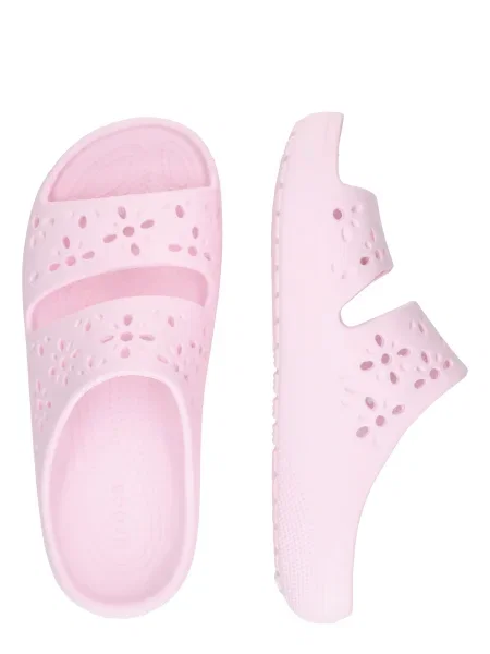 Natikače Crocs s cvjetnim printom ružičasta