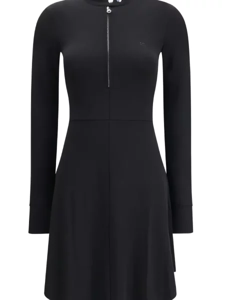 Rochie mini Courreges de costum negru