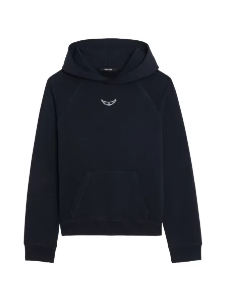 Hanorac cu glugă Zadig&voltaire albastru