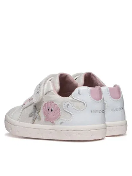 Geox Tornacipő B Gisli Girl S fehér