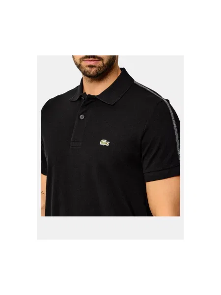 Polokošeľa Lacoste čierna