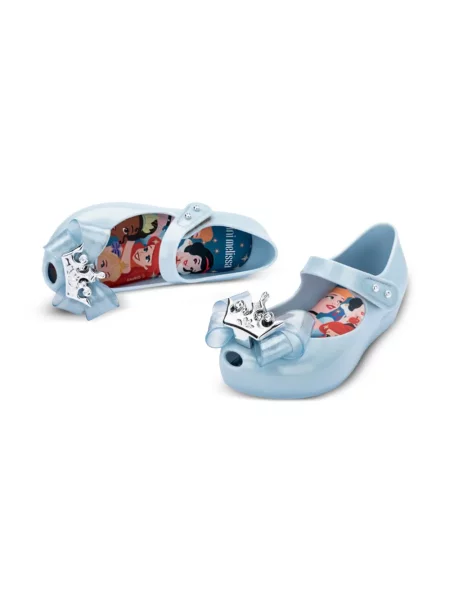 Balerinki dziecięce Mini Melissa niebieskie