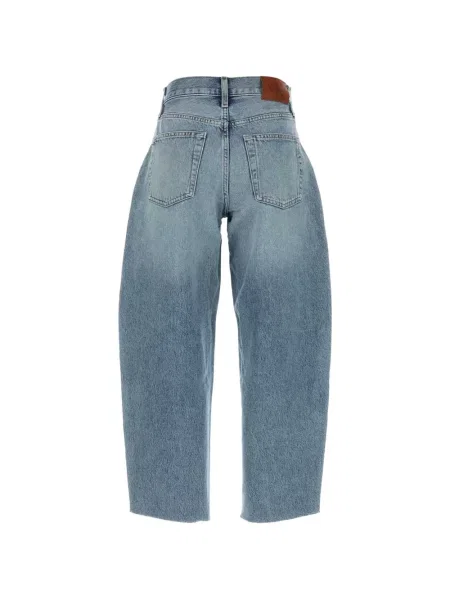 Blugi cu picior larg Calvin Klein Collection albastru
