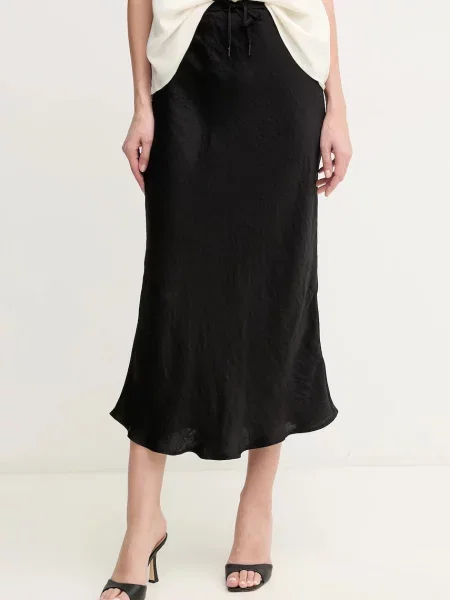 Marella fustă NO maxi evazati negru