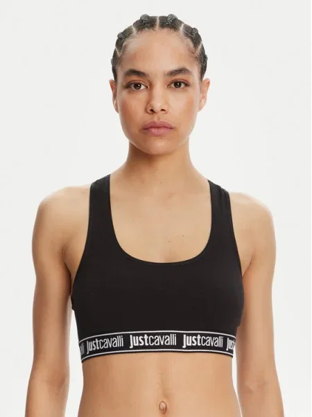 Just Cavalli Sutien top negru