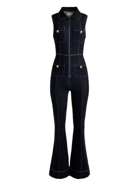 Kombinezon Alice + Olivia bez rękawów niebieski