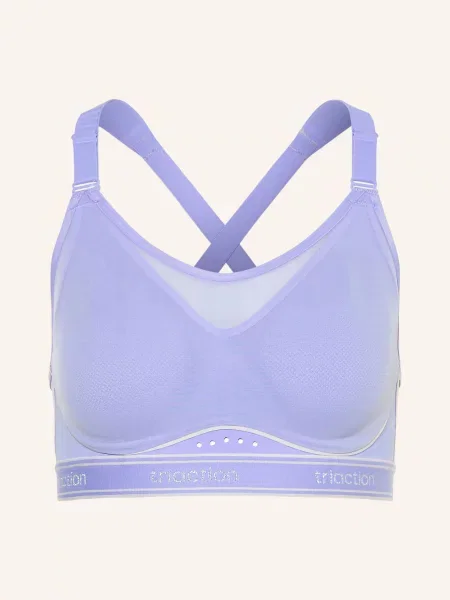 Triumph Sportovní Podprsenka Triaction Cardio Breeze Se Síťovinou světle fialová bílá