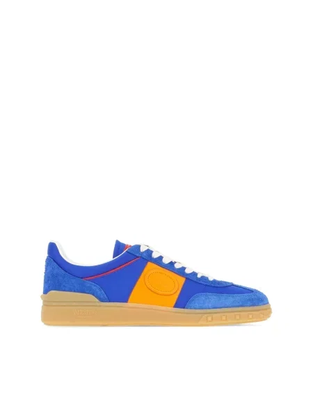 Sneakersy Valentino Garavani skórzane niebieskie
